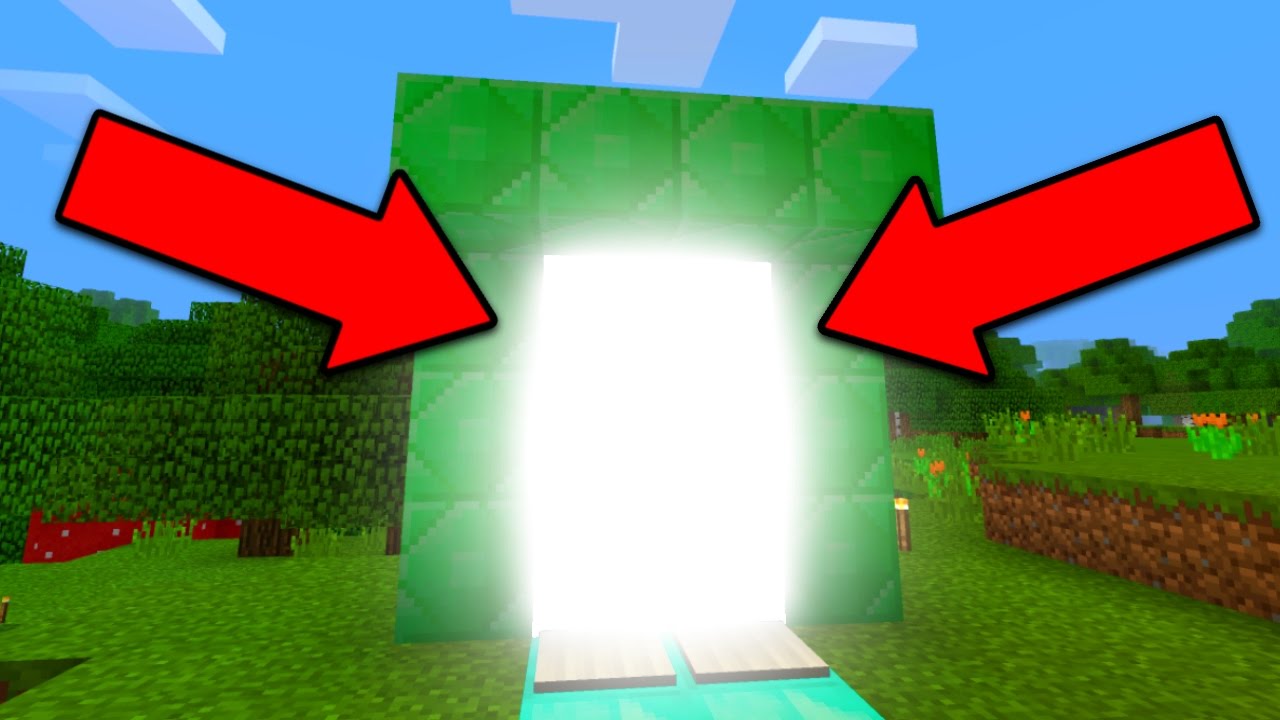 Как minecraft pocket edition сделать портал Как minecraft pocket edition сделать портал