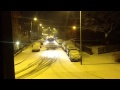 Bus in Dundee hits parked car in snow going UP a hill