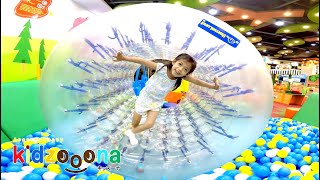 KIDZOONA!!! | Ball Pits and Slides | Indoor Playground Family Fun for Kids