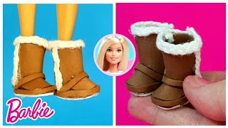 DIY Barbie Bebek İçin Minyatür Eşyalar Nasıl Yapılır #Shorts