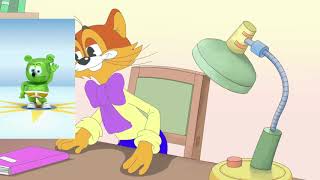 Cat Leopold And Gummy Bear Talking