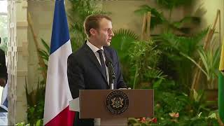 Discours Demmanuel Macron Et De Nana Akufoaddo Au Ghana