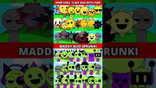 Incredibox Sprunki Mr Sun Vs Maddy Acid