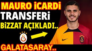 Mauro İcardi̇ Galatasaraya Transferi̇ Bi̇zzat Kendi̇si̇ Açikladi