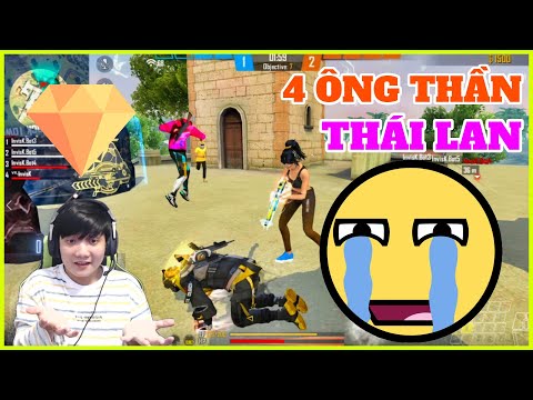 Invis K - 1 mình chống 4 Pro Player Thái Lan | Free Fire