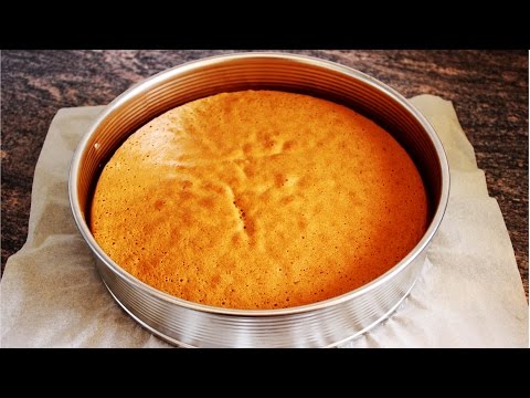 VIDEO : basic sponge cake base recipe | happyfoods - this is a tutorial on how to make a basic plain spongethis is a tutorial on how to make a basic plain spongecake. if you are looking for some extra flavor, simply use a few drops of van ...