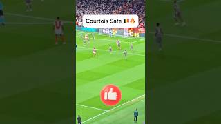 Thibaut Courtois Save Against Arsenal