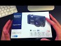 Sony DSC-H70 Unboxing