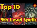 Top 10 8th Level Spells in DnD 5E