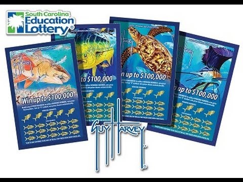 Guy Harvey's South Carolina Education Lottery Scratch Off Ticket Game