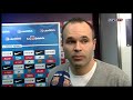Iniesta reaction to Cup victory
