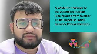 Message Of Solidarity Benetick Kabua Maddison