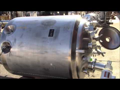 250 gallon DCI stainless steel reactor - ITEM# S738746