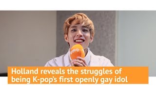 Holland talks about being K-pop?s first openly gay idol