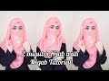 2 minutes Hijab with Niqab Tutorial || How I Do My Niqab Styles & use Hijab as a cap || zainab__