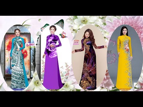 ALBUM ÁO DÀI ĐỘC LẠ TUYỆT ĐẸP VỚI 72 DESIGN l Vải Áo Dài S