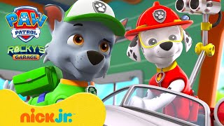 Paw Patrols Rockys Garage Compilation W Marshall Nick Jr.