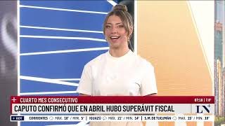 Caputo Confirmó Que En Abril Hubo Superávit Fiscal: Cuarto Mes Consecutivo