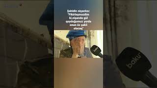 Şəhidin Nişanlısı Fikirləşməzdim Ki, Nişanda Gül Qoyduğumuz Yerdə Onun Öz Şəkli Olacaq