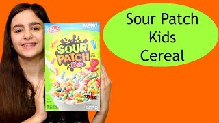 New Candy Review - Sour Patch Kids Cereal