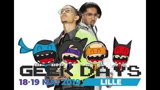 MMZ ET SLYJAPANIME T'OFFRENT DES PLACES POUR LA GEEK DAYS DE LILLE 2019 !! POP UP STORE SAYONARA
