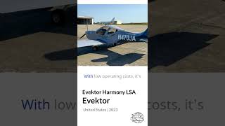 2023 Evektor Harmony Lsa For Sale N470Ja Nearly New Light Sport Aircraft