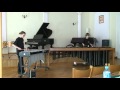 Bacewicz Percussion DUO - Adagio from Concerto II BWV 593 I A-Minor