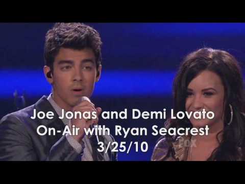 joe jonas talking about demi lovato