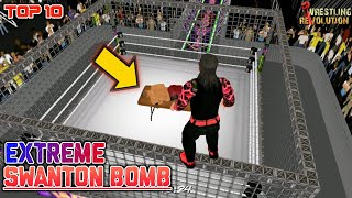 Top 10 Extreme Swanton Bomb - Jeff Hardy Wr3D
