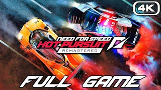 NEED FOR SPEED HOT PURSUIT REMASTERED Gameplay Walkthrough FULL GAME (4K 60FPS) 