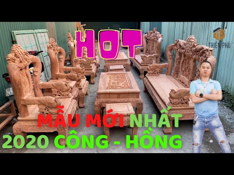 Ra Mắt Mẫu Bàn Ghế Phòng Khách Mới Nhất 2020 | Minh Quốc Công - Hồng Gỗ Hương Đá | Đồ Gỗ Văn Biên