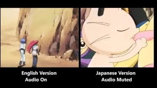 Meowth Sucks Miltank - English And Japanese Comparison