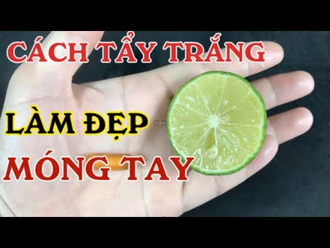Bật mí 2 cách làm trắng móng tay, móng chân bị ố vàng cực đơn giản, dễ làm ngay tại nhà