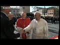 El papa Francisco toma posesión de la basílica de San Juan de Letrán, catedral de Roma