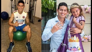 Life Story Of James Rodriguez Lovely Daughter & Wife 2017