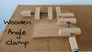 How To Make Right Angle Clamp || DIY Corner Clamp
