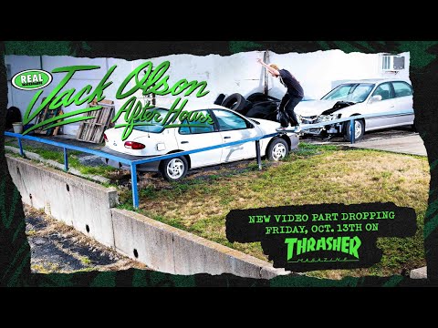 New Jack Olson Video Part - Dropping Oct 13th on Thrasher