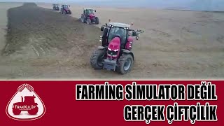 Farming Simulator Değil Gerçek Mey Ferguson 7616 Ve Arkadaşları