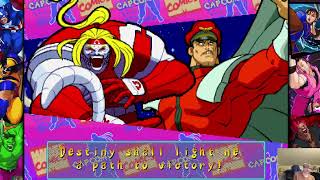 Marvel Super Heroes Vs. Street Fighter Arcade Playthrough