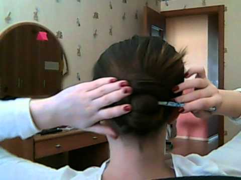 Как уложить волосы с помощью карандаша