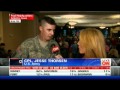 Ron Paul veteran cut off during CNN interview Iowa Caucus 1/3/12