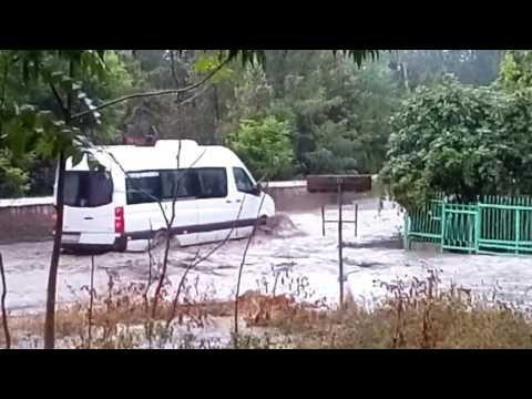 судак наводнение видео судак подъём воды видео