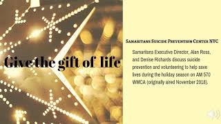 Give the gift of life! Become a hotline volunteer.