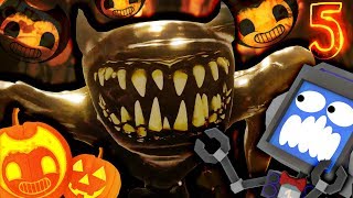 Chapter 5 Full Gameplay 🎃 Bendy And The Ink Machine Ft. Fandroid The Musical Robot