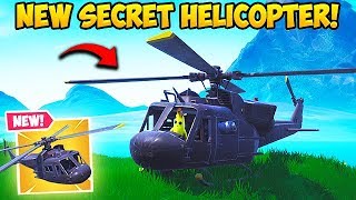 *NEW* SECRET HELICOPTER FOUND! - Fortnite Funny Fails and WTF Moments! #499
