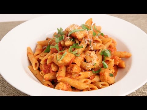 VIDEO : penne vodka with chicken recipe - laura vitale - laura in the kitchen episode 862 - to get this completeto get this completerecipewith instructions and measurements, check out my website: http://www.laurainthekitchen.com instagram ...