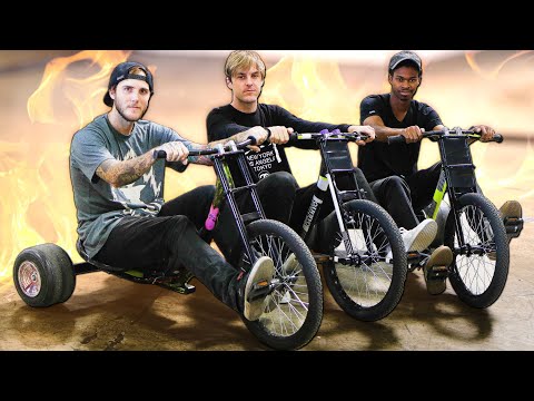 Insane Drift Trike Challenge!
