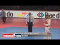 World Taekwondo Grand Prix 2014 COOK, AARON (IMN) vs GUELEC, TAHIR (GER)