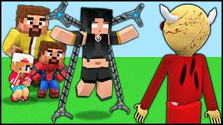 THE WITCH CEREN HELPED US, FIGHT WITH BALDI! 😱 - Minecraft