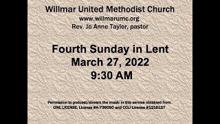 March 27 2022 WUMC worship